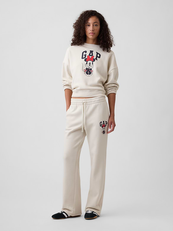 Gap × Disney Minnie Mouse Straight-Leg Sweatpants