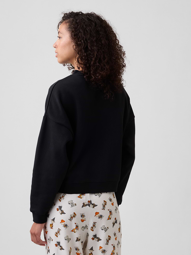 Image number 2 showing, Oversized Wedge Crewneck Sweatshirt