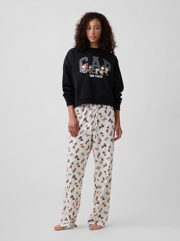 Oversized Wedge Crewneck Sweatshirt