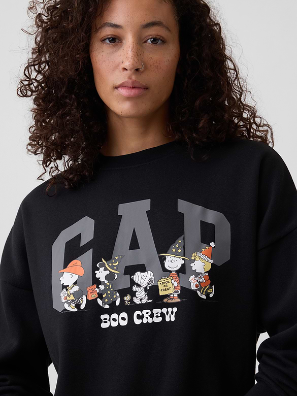 Oversized Wedge Crewneck Sweatshirt