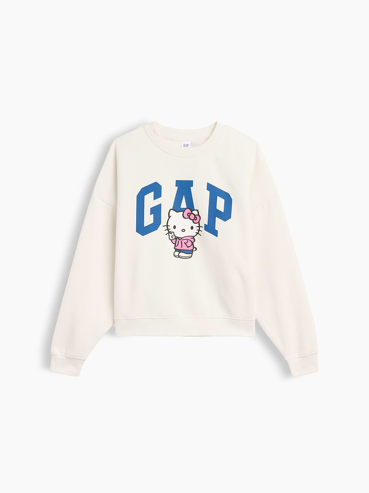 Image number 5 showing, Oversized Wedge Crewneck Sweatshirt