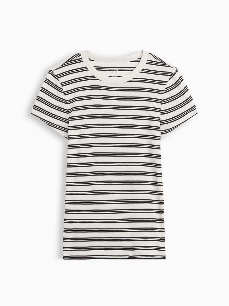 Image number 5 showing, Ribbed Crewneck T-Shirt