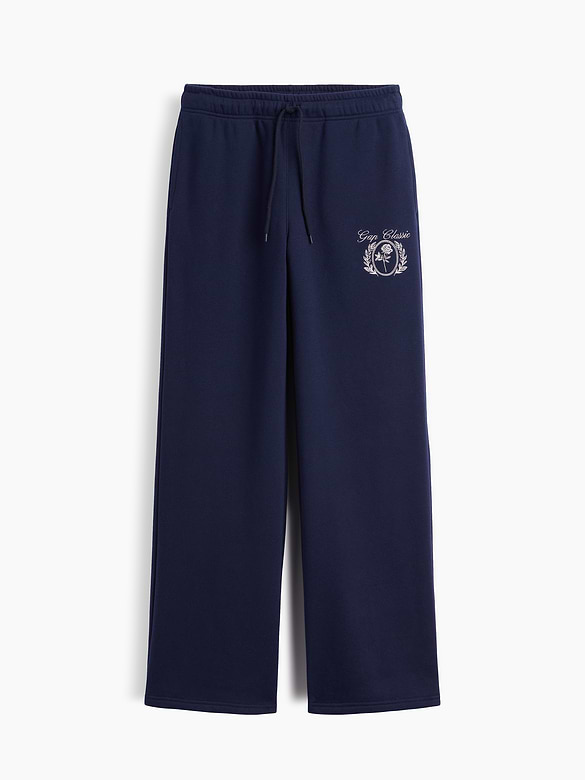 Relaxed Gap Graphic Straight-Leg Sweatpants