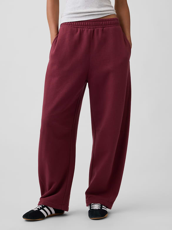 Pull-On Barrel Sweatpants