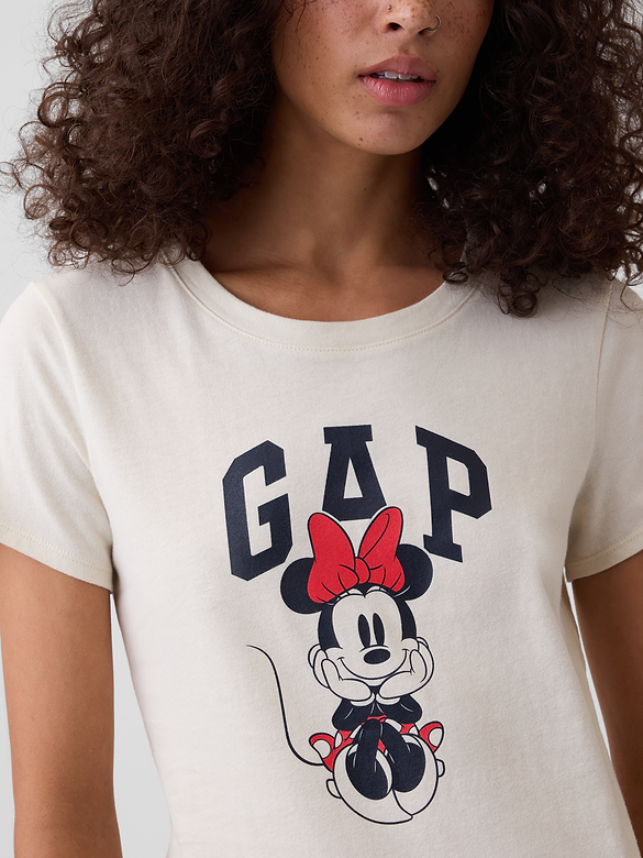 Gap × Disney Minnie Mouse Logo T-Shirt