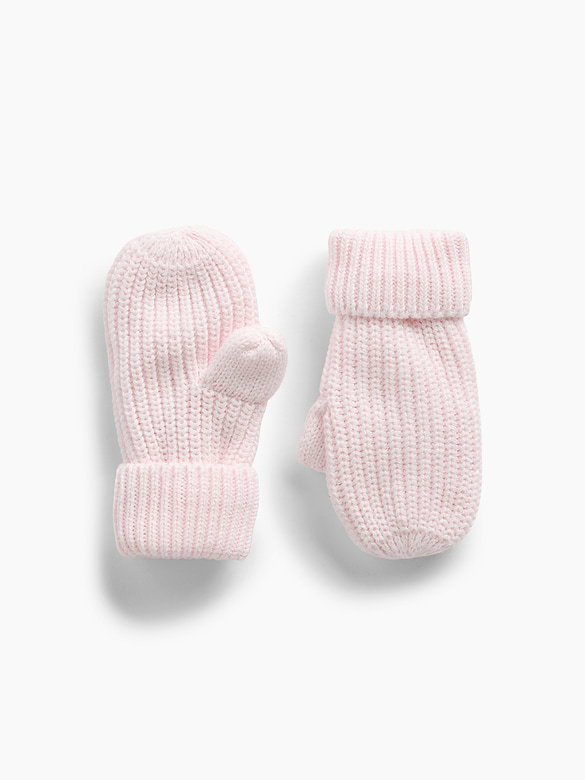 Toddler Recycled Ribbed Mittens