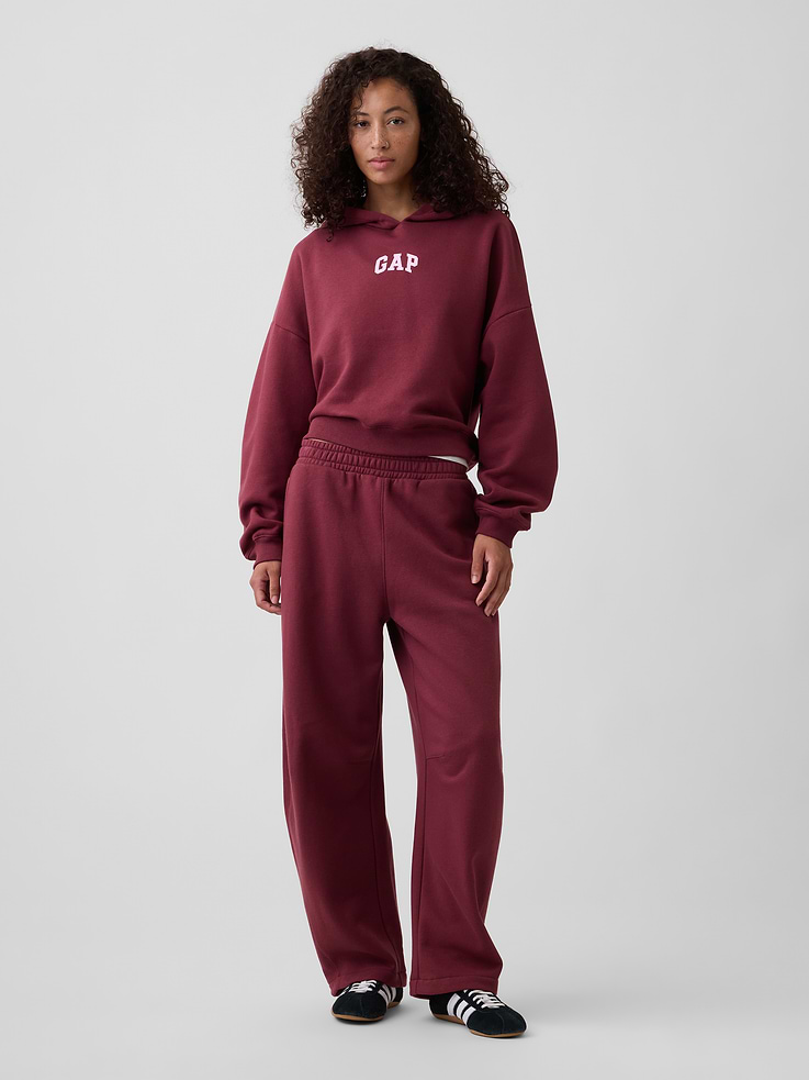 Image number 3 showing, Relaxed Gap Mini-Logo Cropped Hoodie