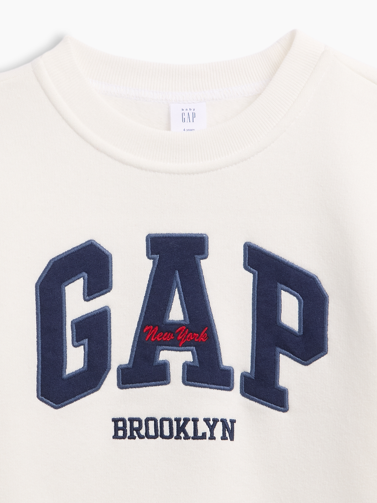 Image number 2 showing, babyGap Relaxed Brooklyn Logo Sweatshirt