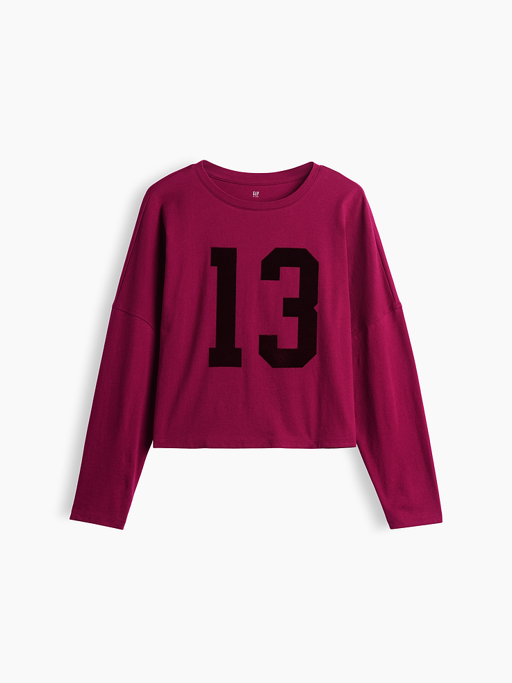 Image number 2 showing, Kids Graphic Dolman T-Shirt