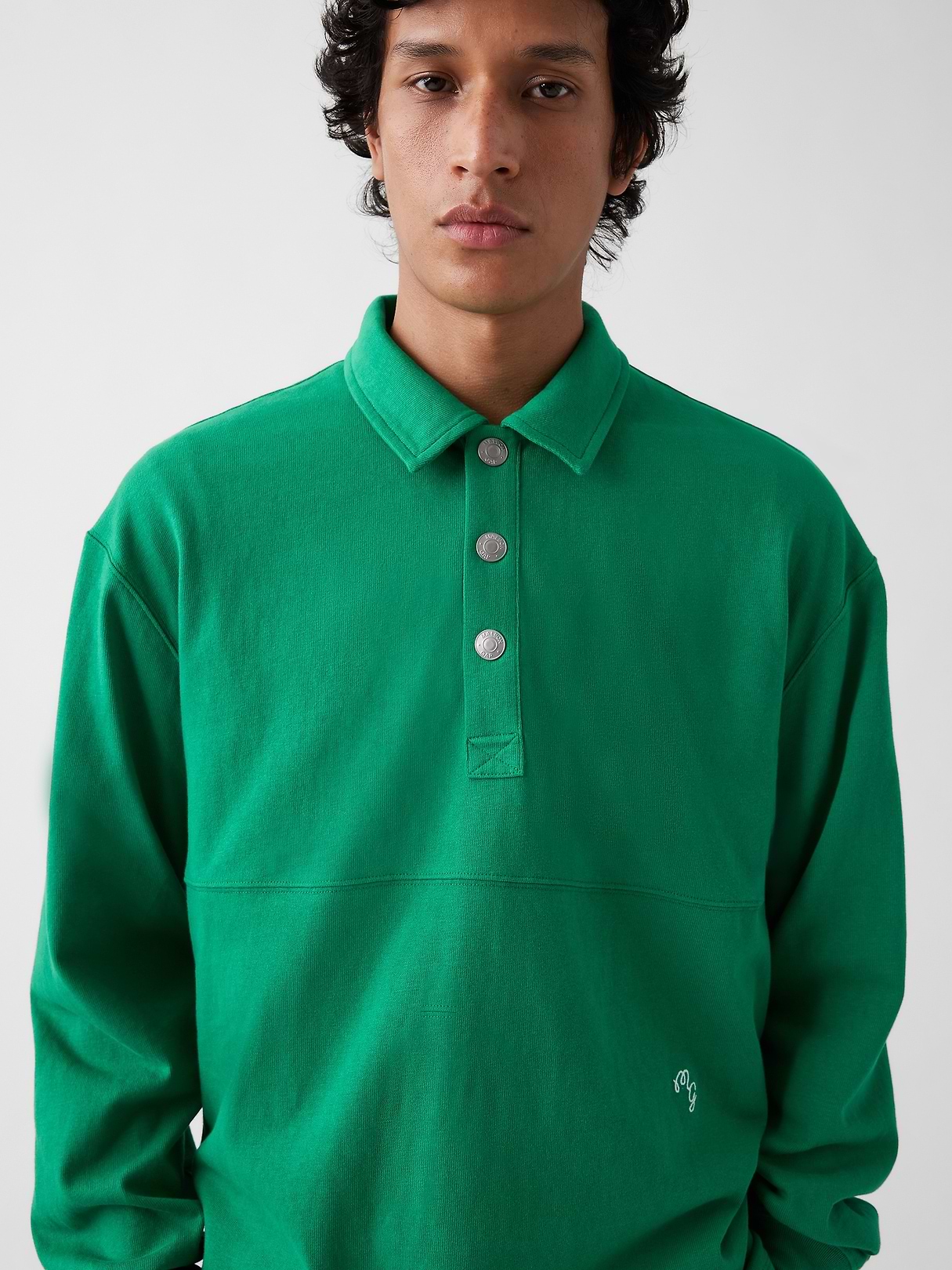 Gap × Malbon Oversized Polo Pullover | Gap