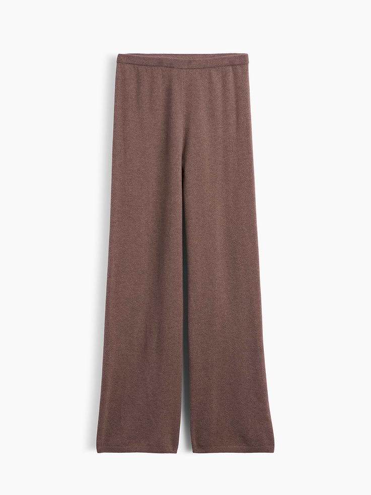 Image 7 de 7, Pantalon ample Effet cachemire