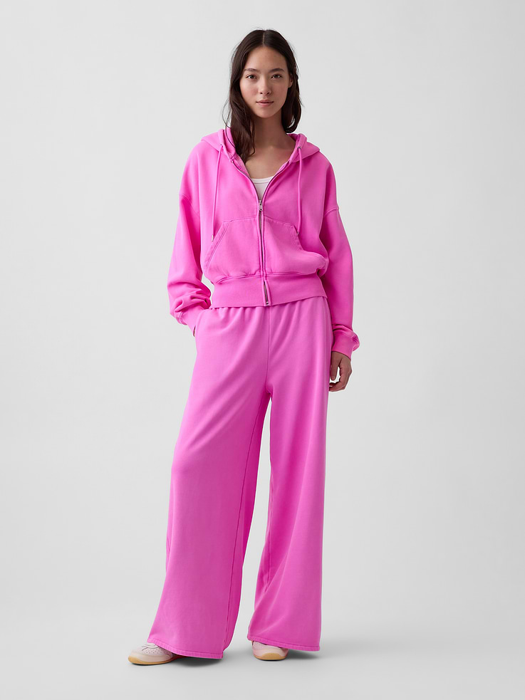 Image number 5 showing, VintageSoft Wedge Zip Hoodie