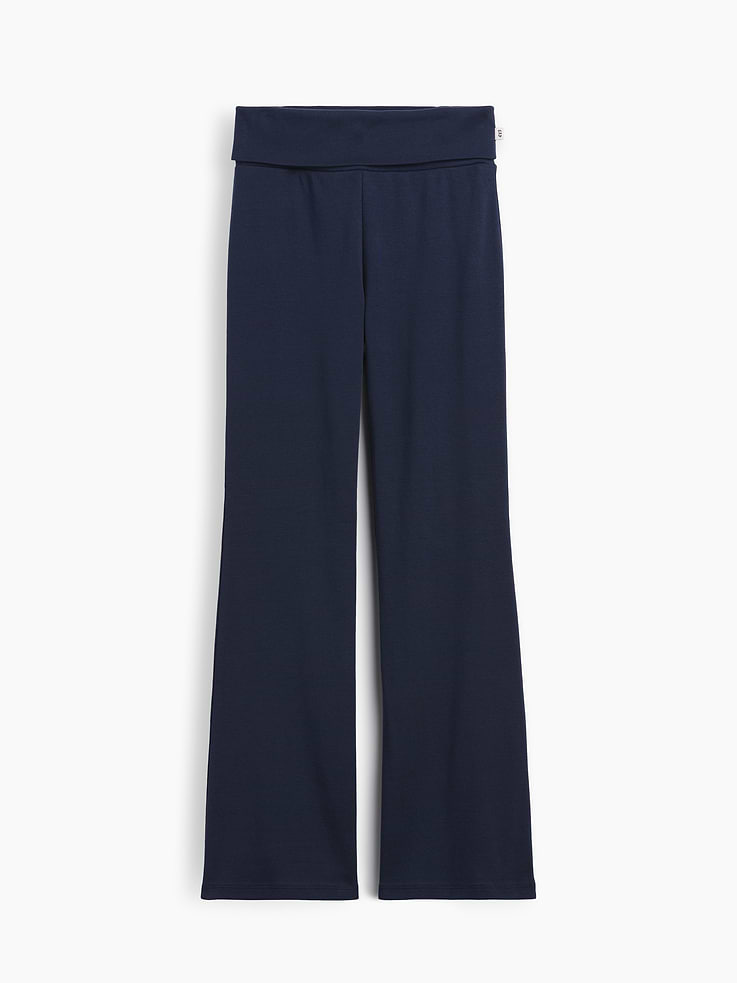 Image number 2 showing, Kids Foldover Flare Leggings