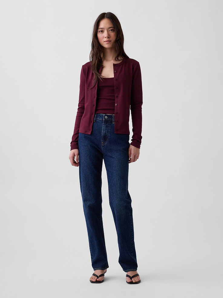 Image number 2 showing, Modern Crewneck Cardigan