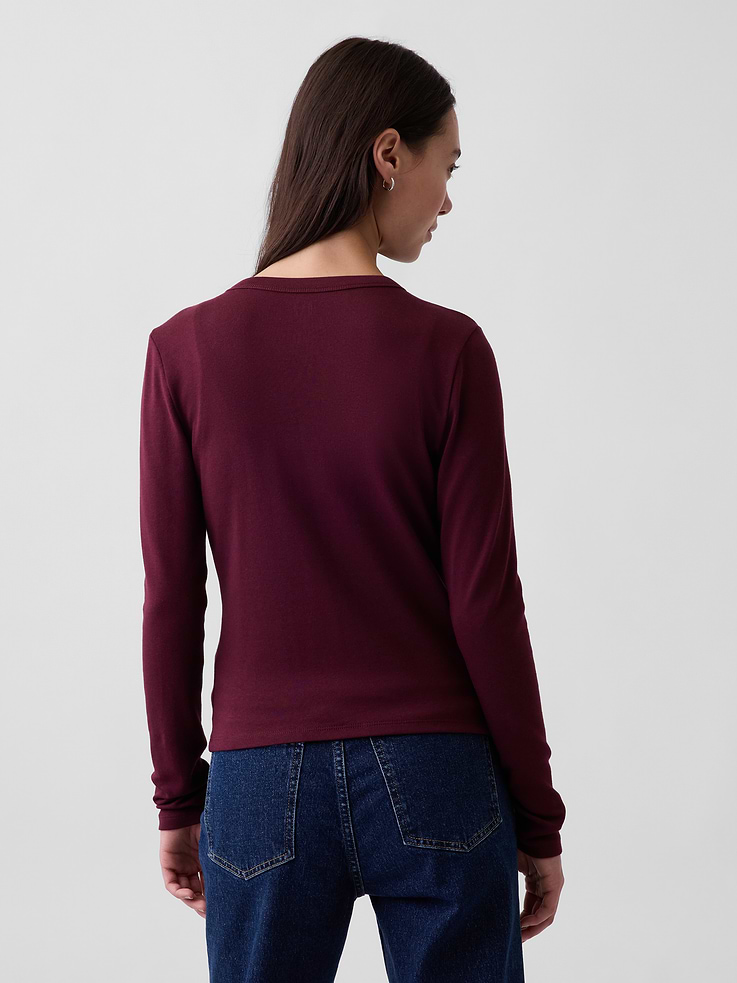 Image number 3 showing, Modern Crewneck Cardigan