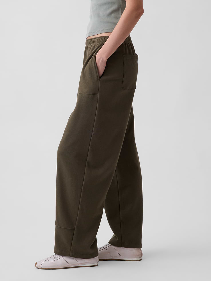 Image number 3 showing, VintageSoft Terry Double-Knee Sweatpants