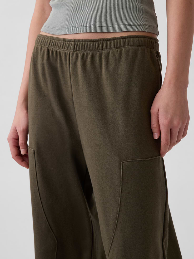 Image number 5 showing, VintageSoft Terry Double-Knee Sweatpants