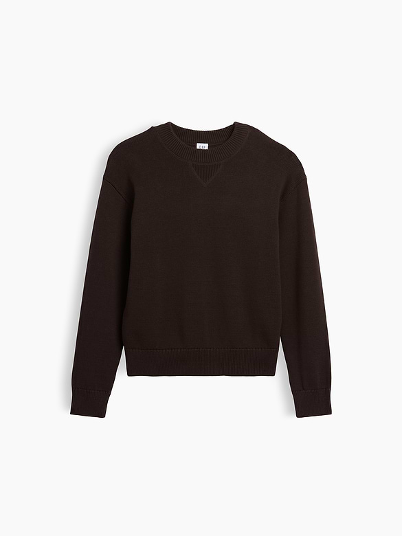 100% Cotton Relaxed Sweater