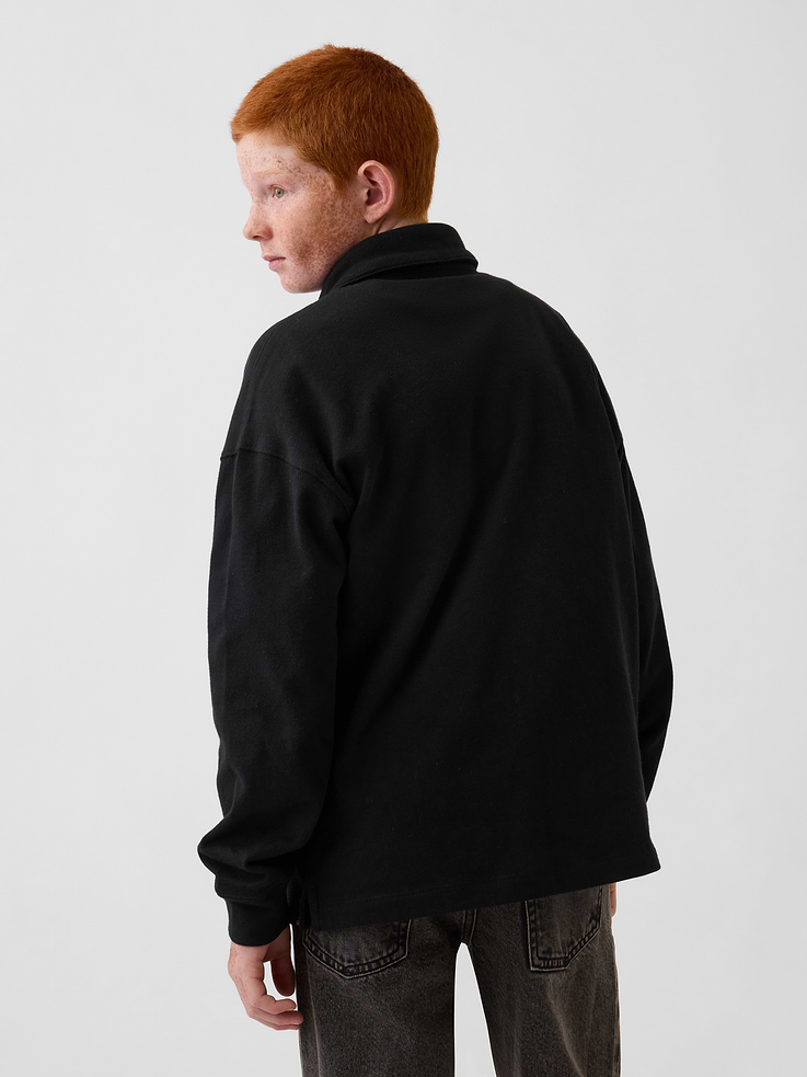 Image number 3 showing, Kids Heavyweight Relaxed Polo Shirt