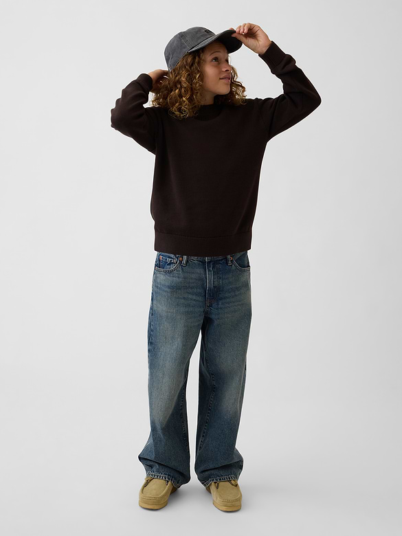 100% Cotton Relaxed Sweater