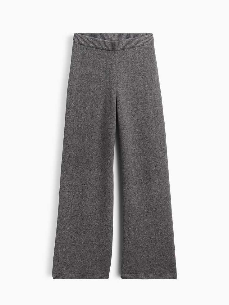 Image number 2 showing, Kids CashSoft Wide-Leg Sweater Pants