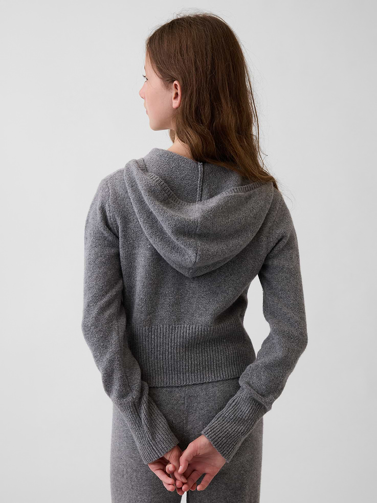 Image number 3 showing, Kids CashSoft Zip Sweater Hoodie