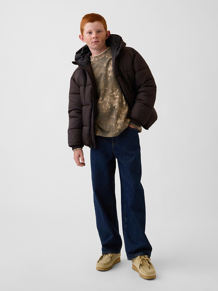Image number 4 showing, Kids Heavyweight Oversized T-Shirt