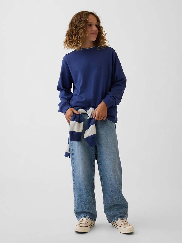 Image number 4 showing, Kids Heavyweight Oversized T-Shirt
