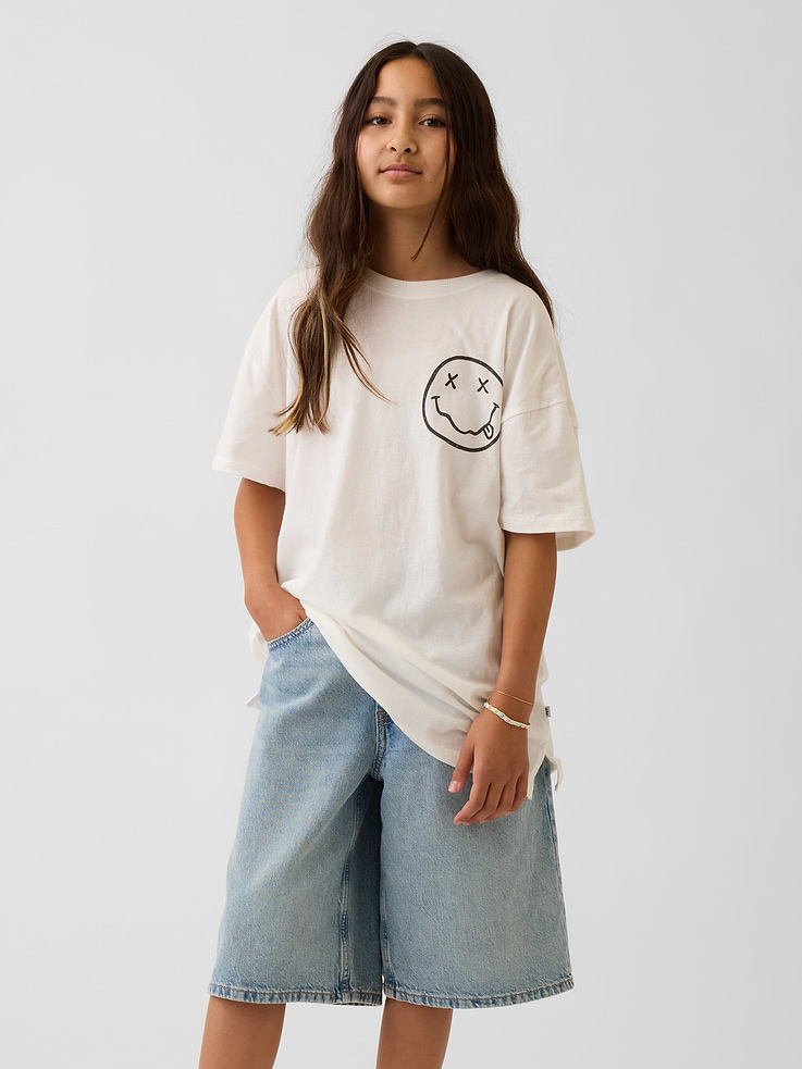 Image number 1 showing, Kids Nirvana Oversized T-Shirt