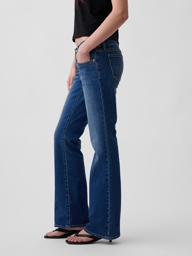 Image number 3 showing, Extra Low Rise Long & Lean Jeans