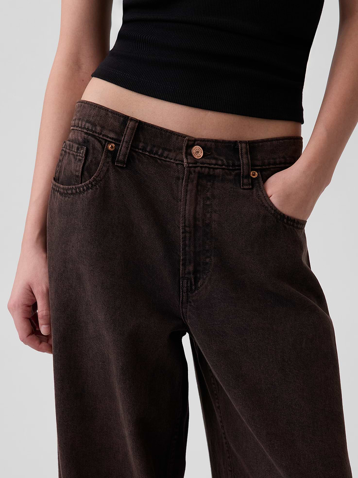 Image number 5 showing, Low Slung Extra Baggy Jeans