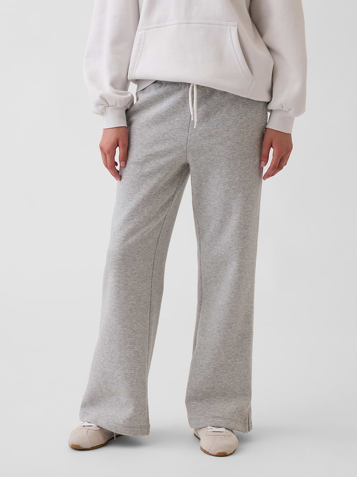 Image number 3 showing, Kids VintageSoft Relaxed Flare Sweatpants