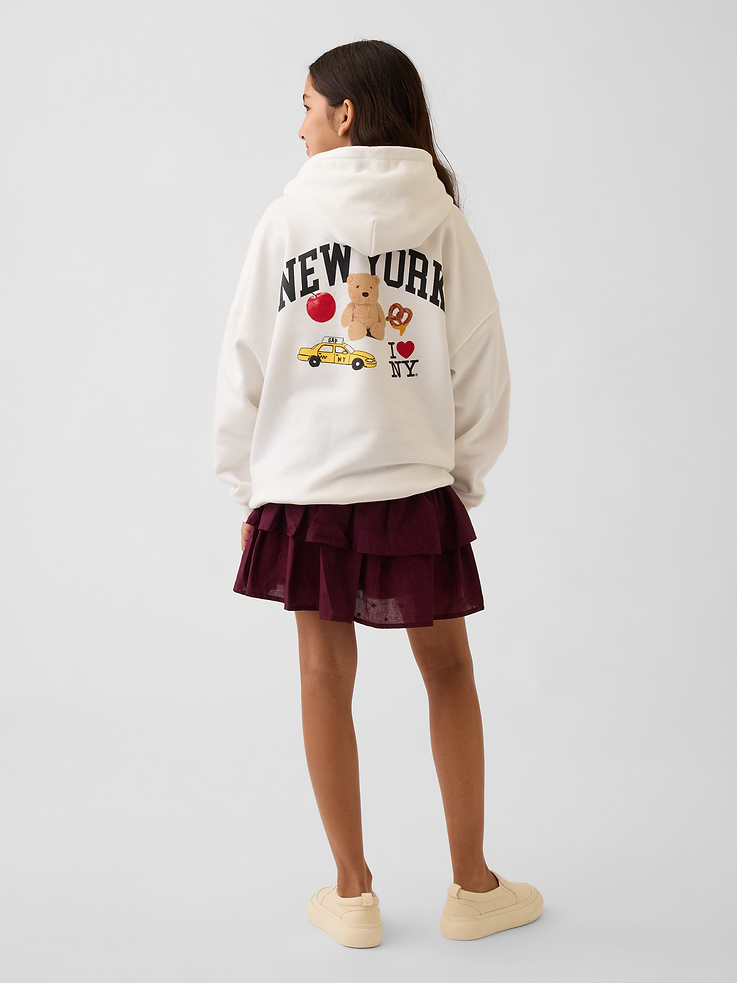 Image number 3 showing, Kids Smocked Mini Skort