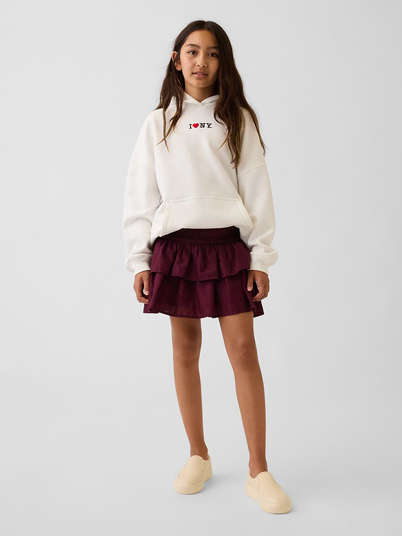 Kids Smocked Mini Skort