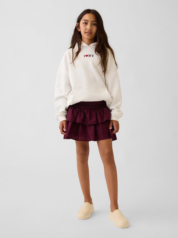 Image number 1 showing, Kids Smocked Mini Skort
