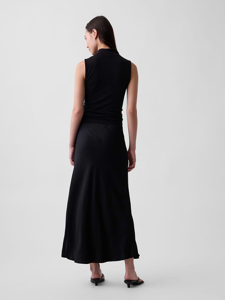 Image number 2 showing, Maxi Slip Skirt