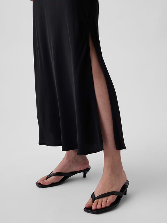 Maxi Slip Skirt