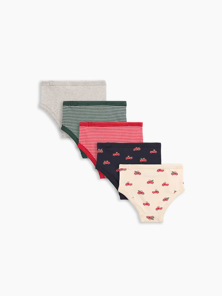 Image 2 of 2, Toddler Organic Stretch Cotton Briefs (5-Pack)