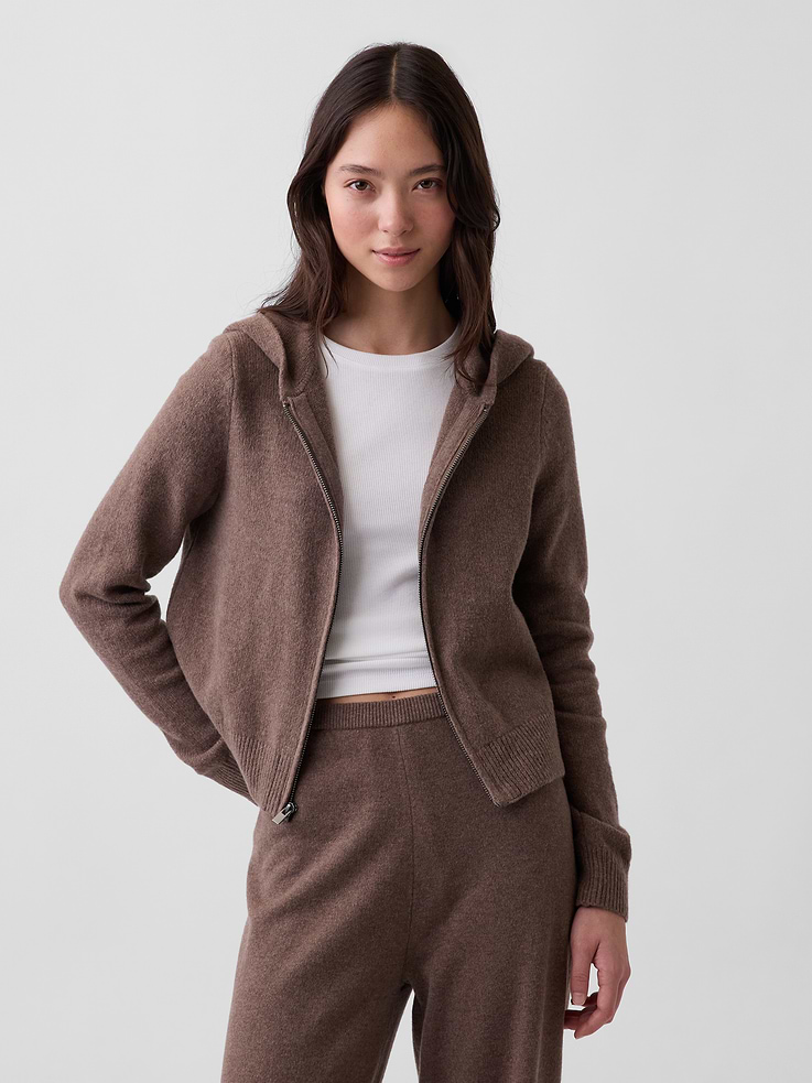 Image number 1 showing, CashSoft Zip Hoodie