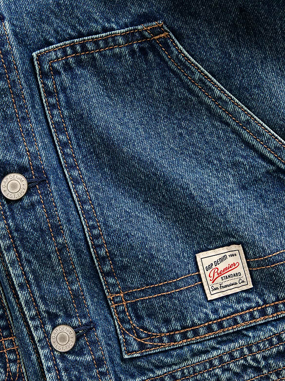 Kids Denim Chore Jacket