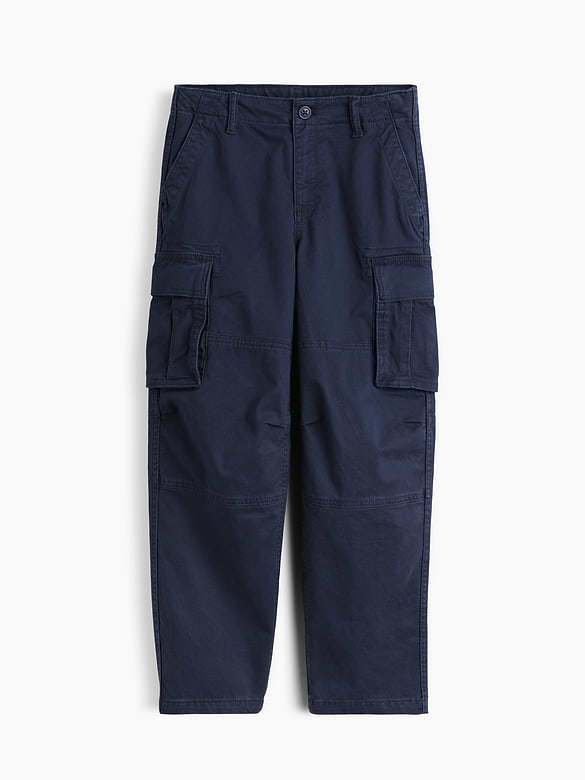 Kids Loose Cargo Pants