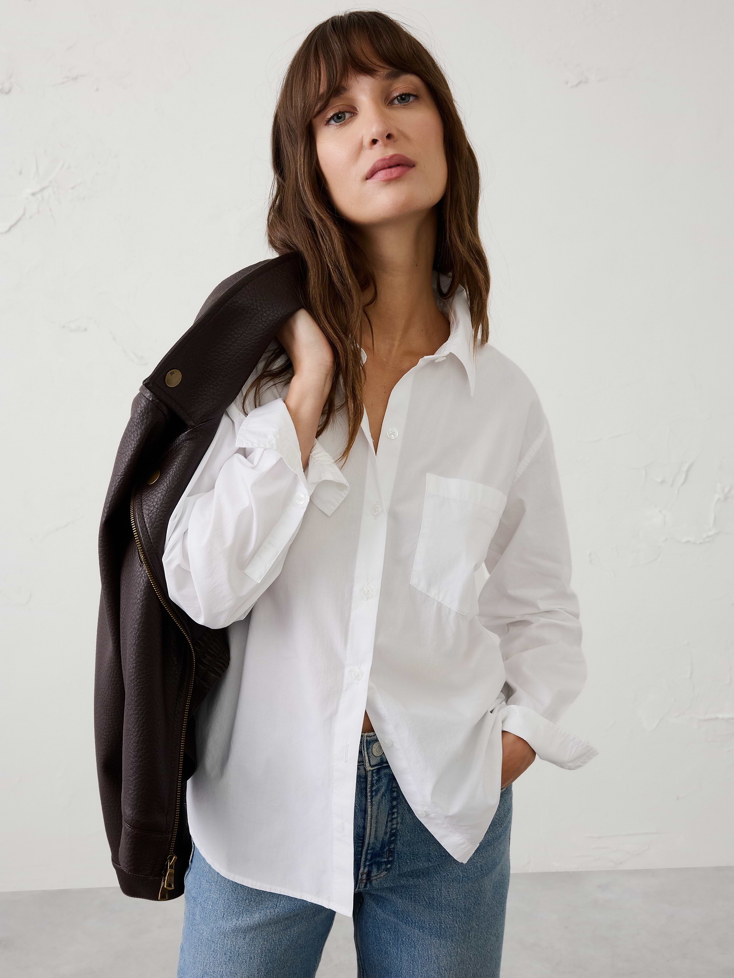 Image number 1 showing, Perfect Poplin Shirt