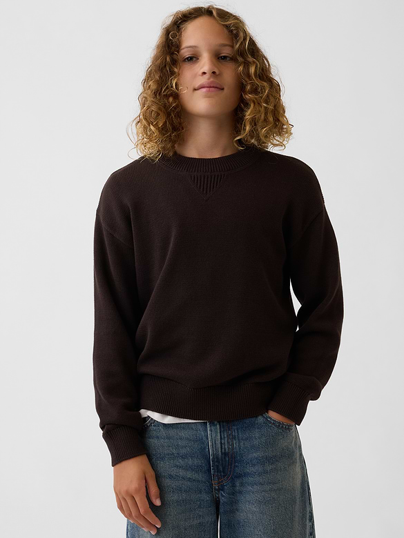 100% Cotton Relaxed Sweater