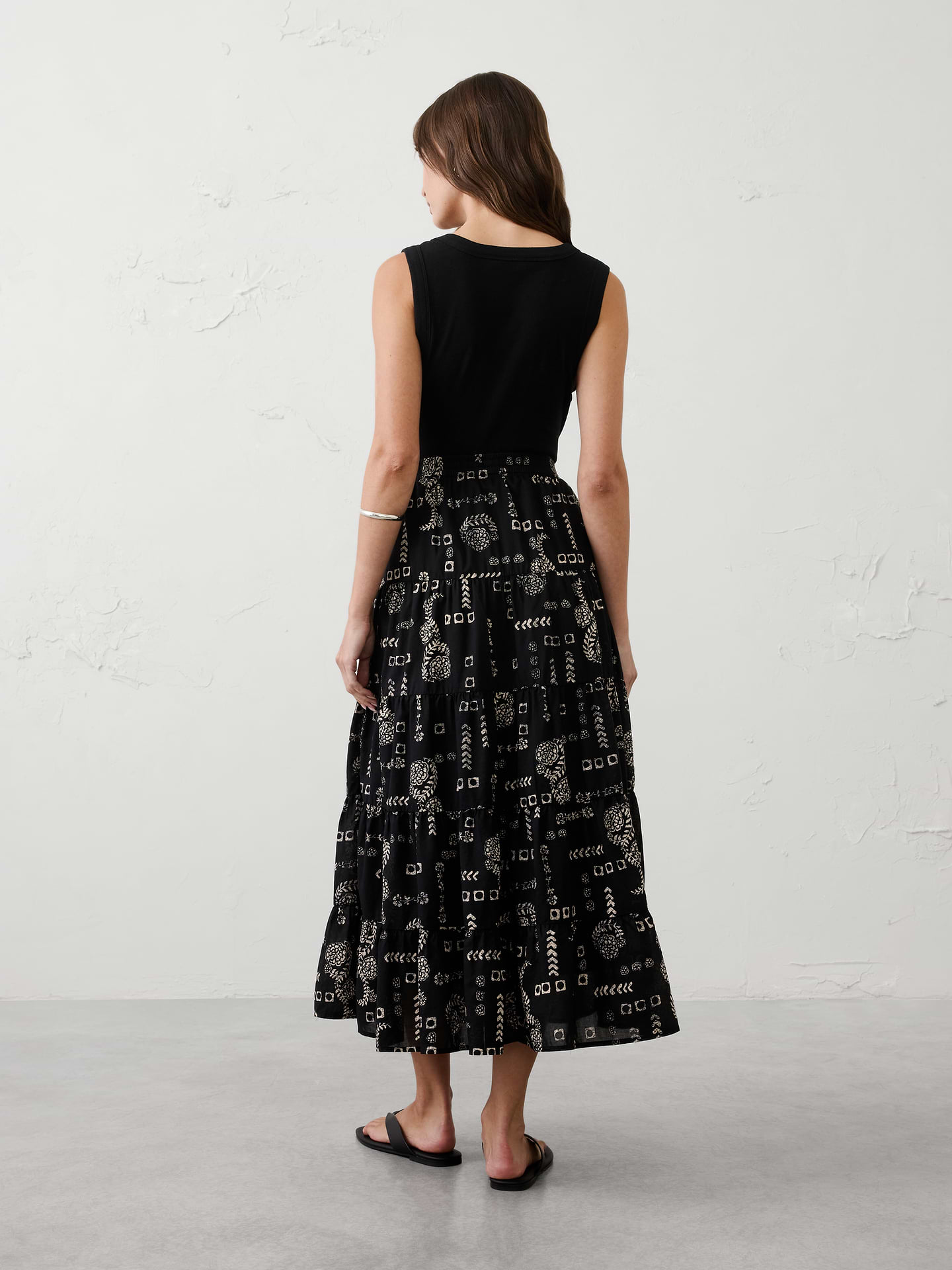 Image number 2 showing, Tiered Maxi Skirt