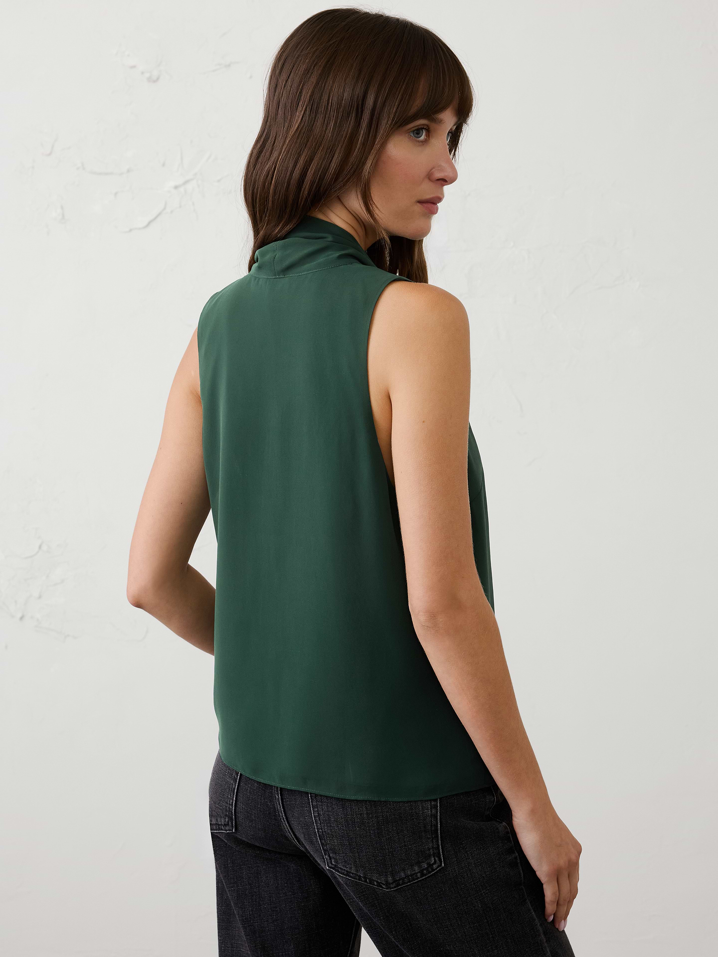 Image number 2 showing, Scarf-Neck Blouse