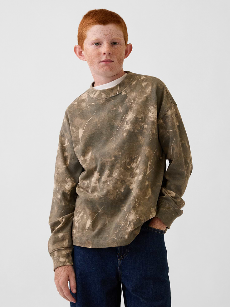 Image number 1 showing, Kids Heavyweight Oversized T-Shirt