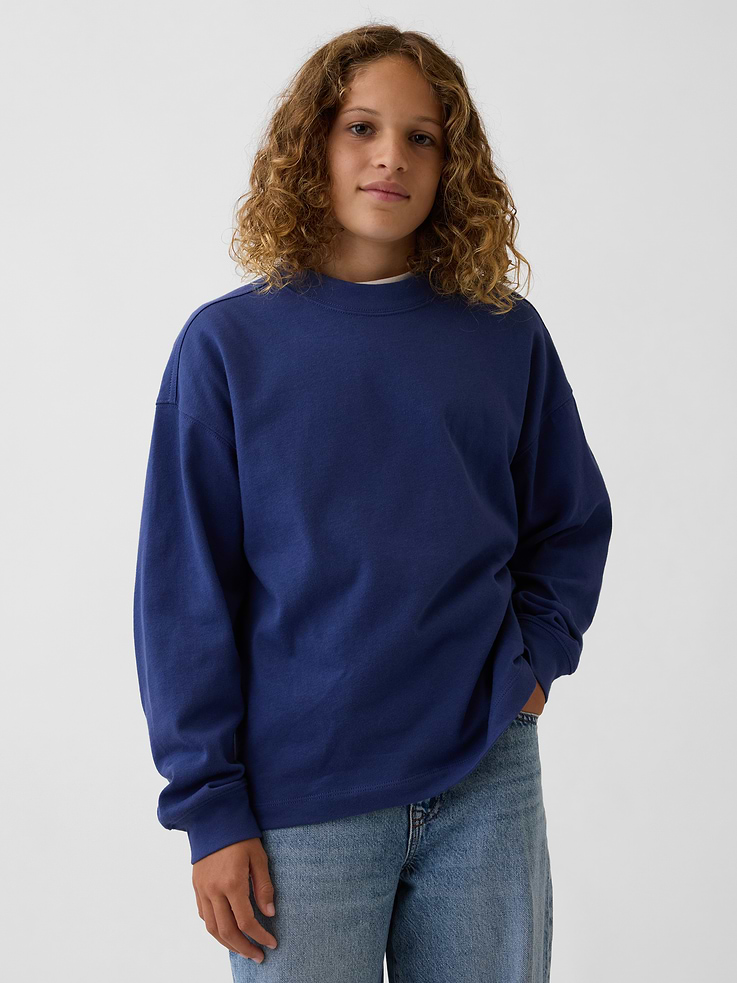 Image number 1 showing, Kids Heavyweight Oversized T-Shirt