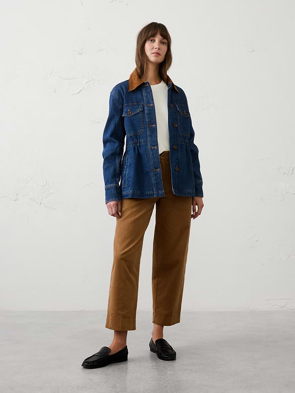 Flannel Lined Denim Jacket
