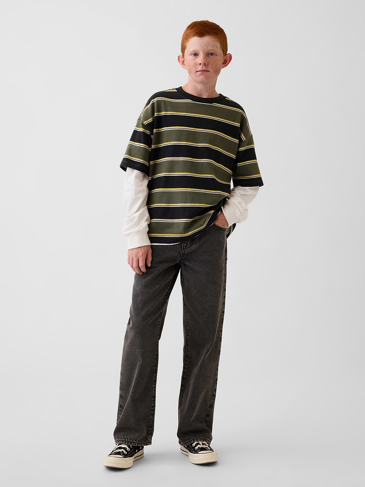 Image number 1 showing, Kids '90s Loose Jeans
