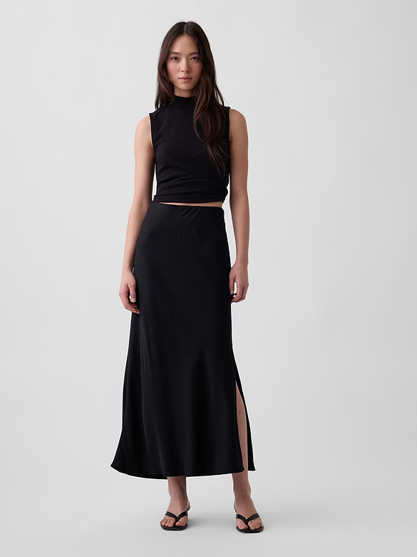 Maxi Slip Skirt